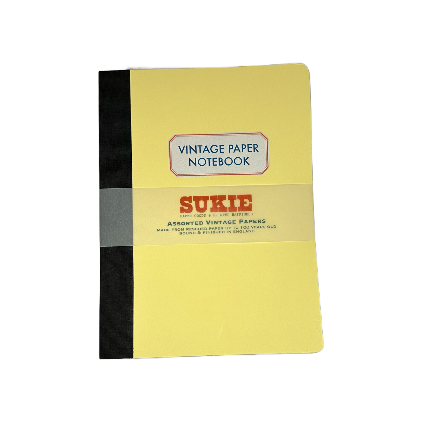 Notebook; Vintage Paper  (Assorted Colours)