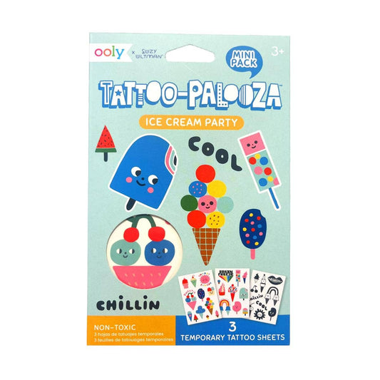 Ooly Mini Tattoo Palooza Temporary Tats X Suzy - Ice Cream Party