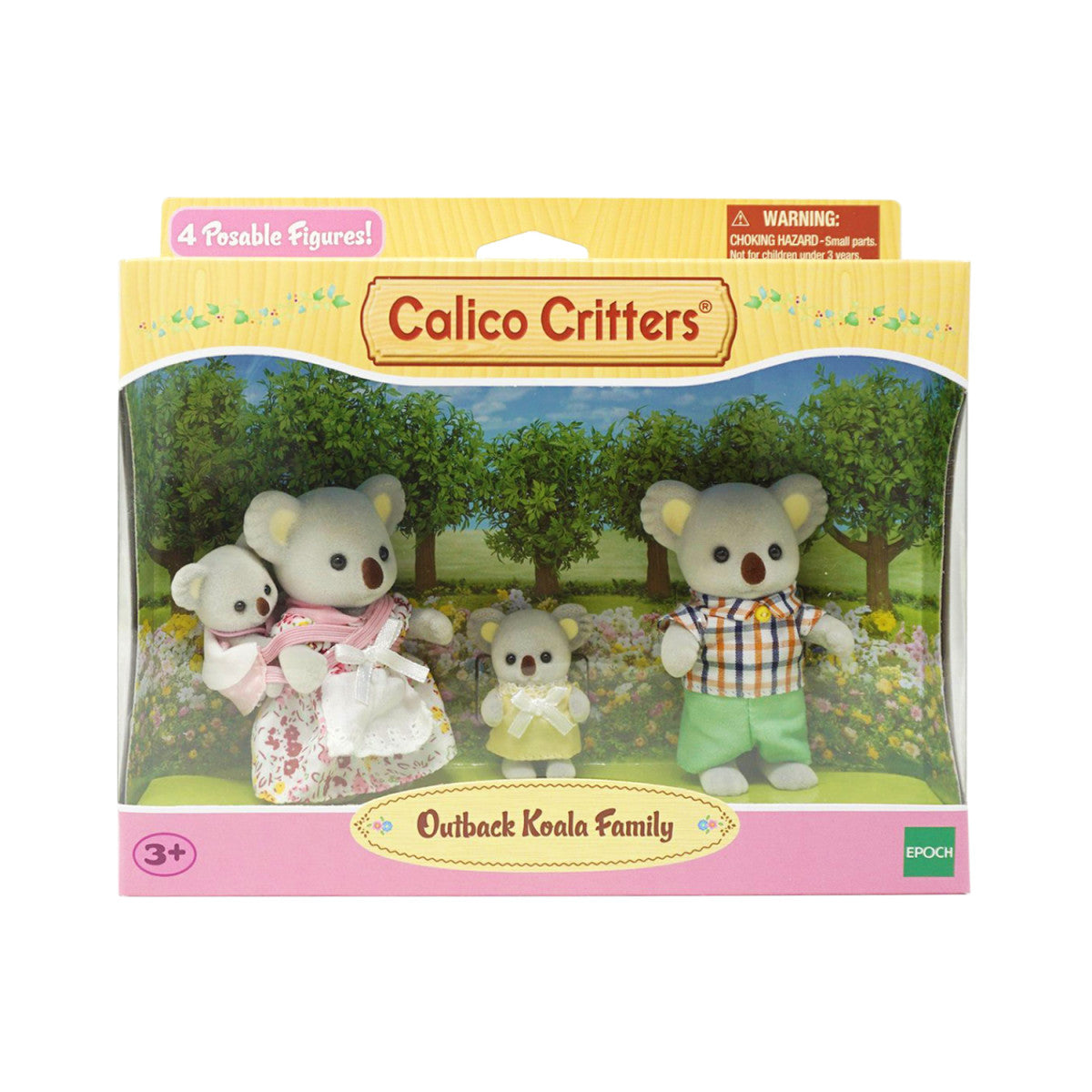 Calico Critters Koala Family; Set of 4