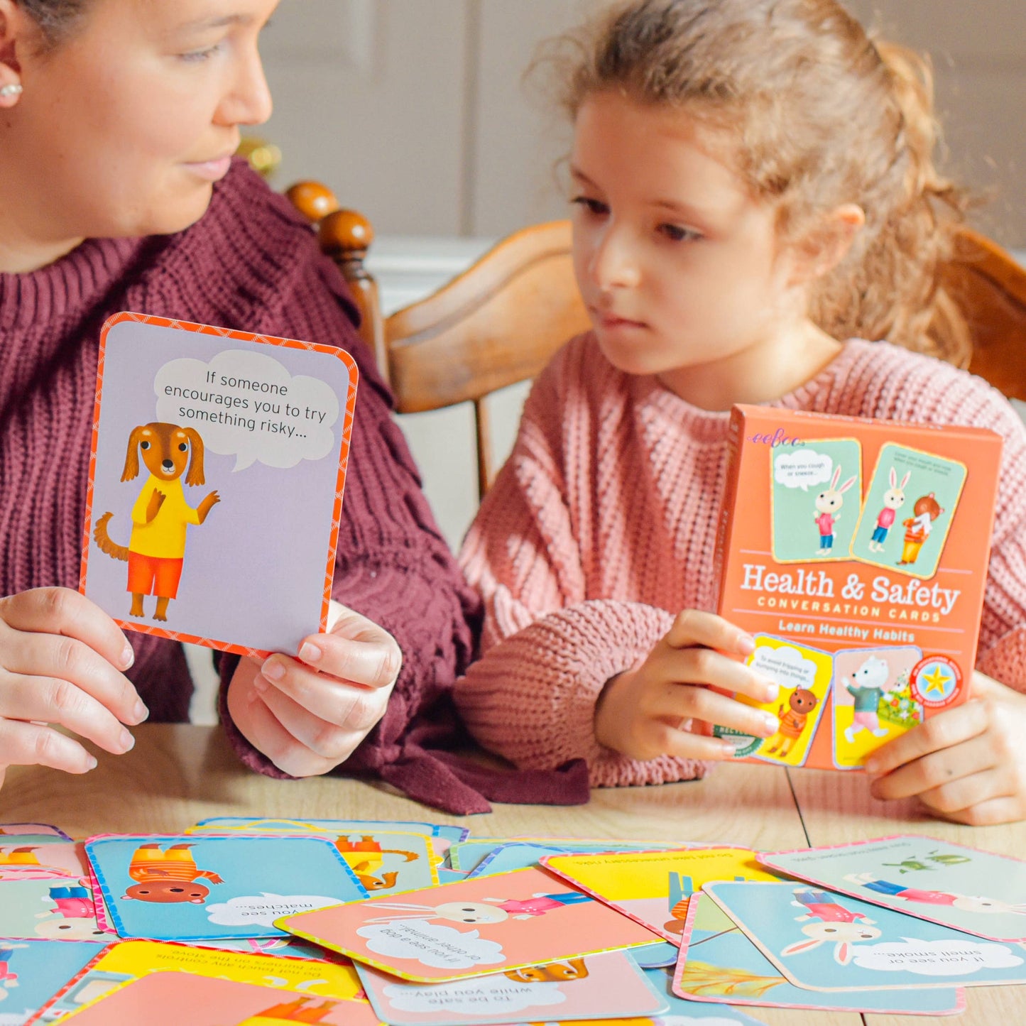 Eeboo Conversation Cards; Health & Safety