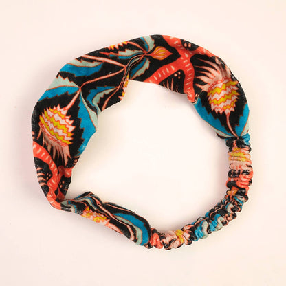 Velvet Headband; Martha (100% Cotton Velvet)