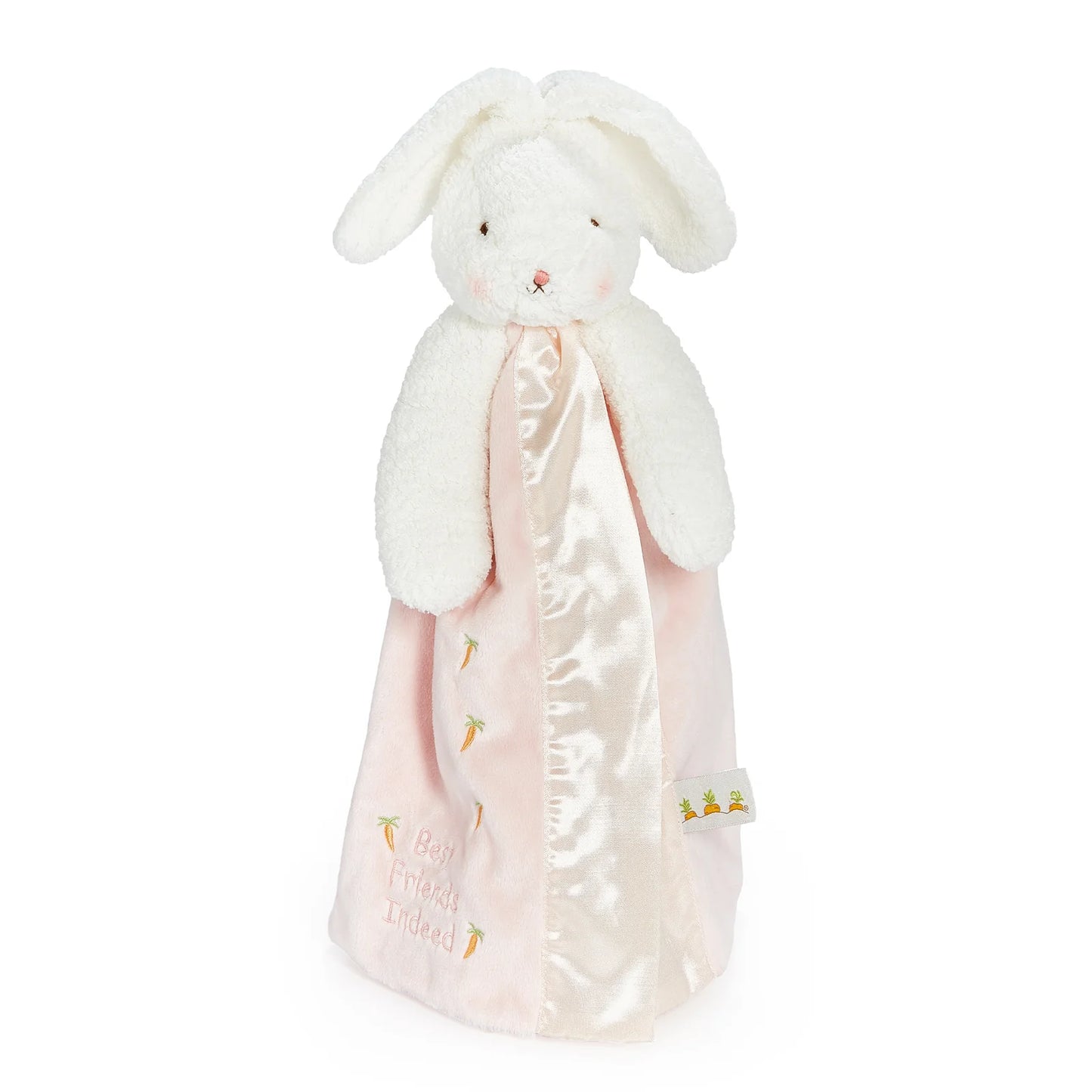 Blanket Buddy; Blossom Bunny (Satin, Pink)