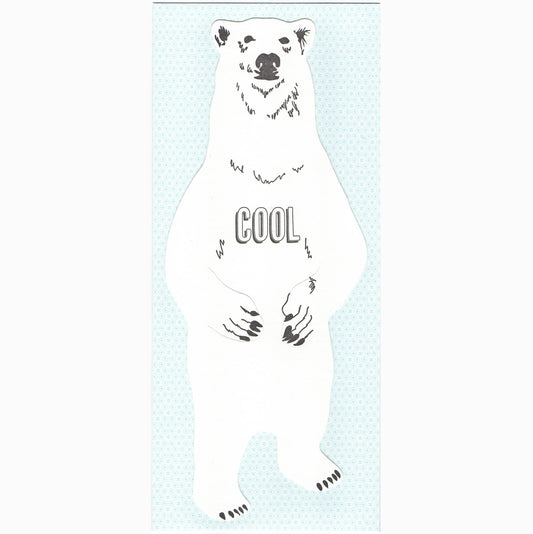 Gift Card Holder; Cool Polar Bear