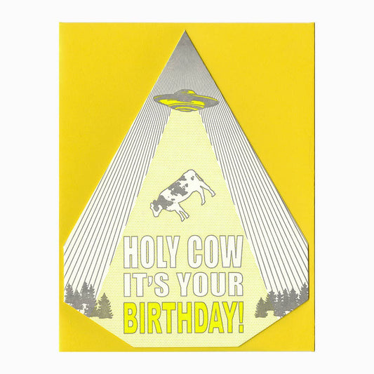 Birthday Card; Holy Cow It's Your Birthday