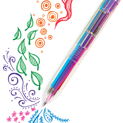 Ooly Six Click Colored Gel Pen (6 Different Colors)