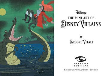 Disney Mini Book: The Mini Art of Disney Villains