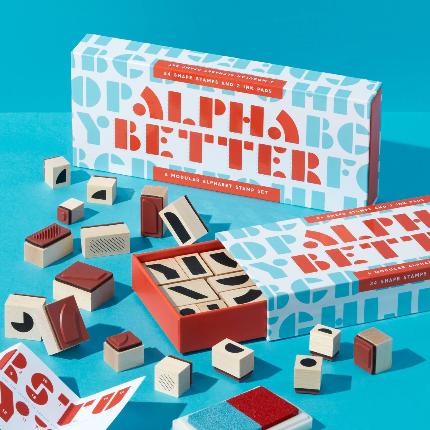 Stamp Set; Alpha Better Stamp Set