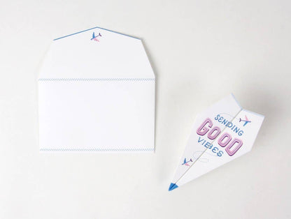 Greeting Card; Paper Airplane (Pop-Up Card)