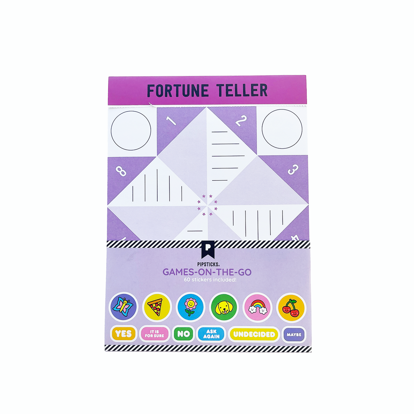 Pipsticks Notepad; Fortune Teller On-The-Go Pad