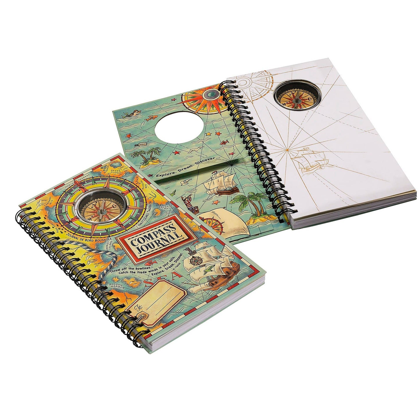 Compass Journal By Authentic Models (Compass Included)