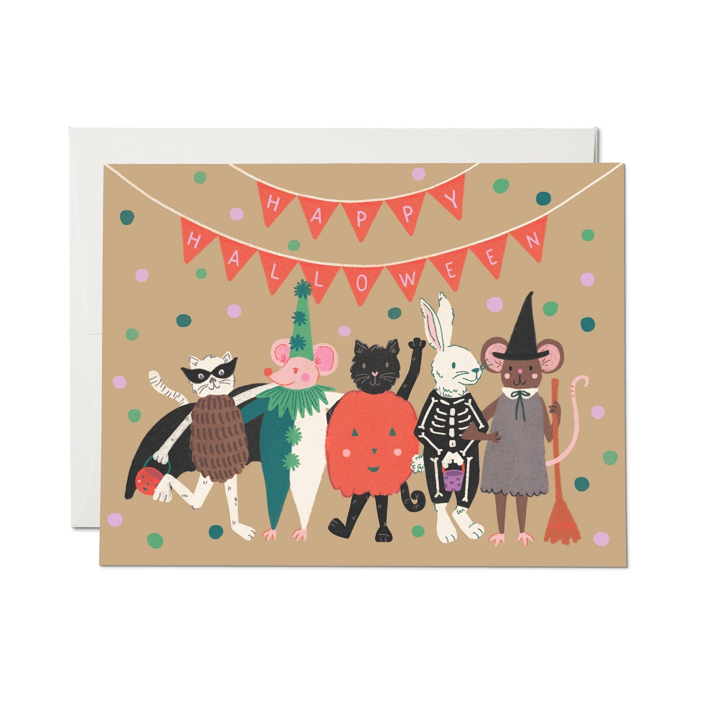 Halloween Card; Halloween Critters