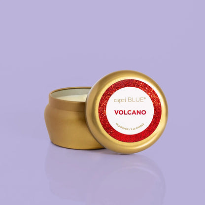 Volcano Candle; Glam Mini Tin, 3 oz