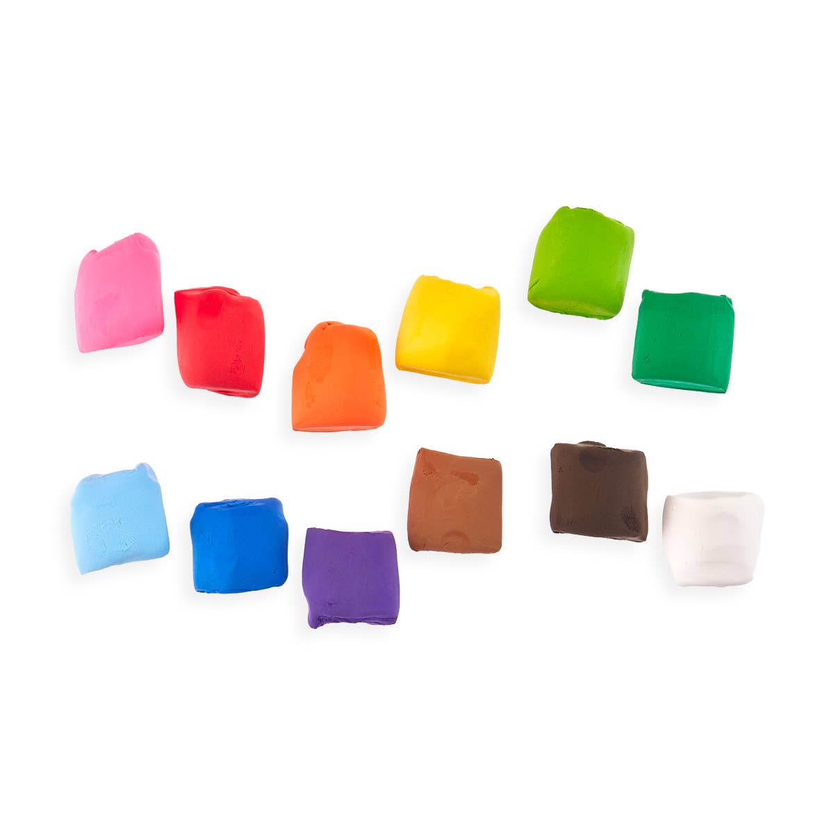 Ooly Air Dry Clay Kit; Creatibles DIY (Set of 12 Clay Colors)