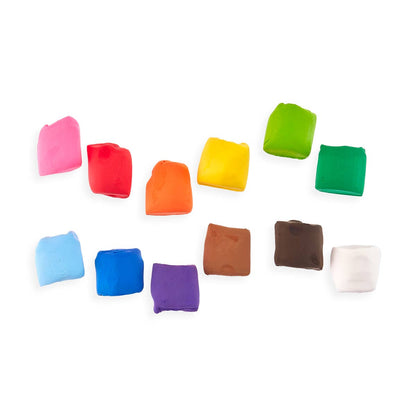 Ooly Air Dry Clay Kit; Creatibles DIY (Set of 12 Clay Colors)