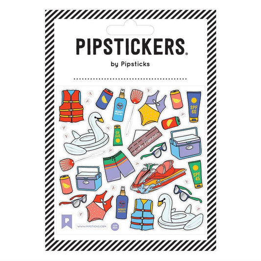 Pipsticks Sticker Sheet; Water You Doing For Fun