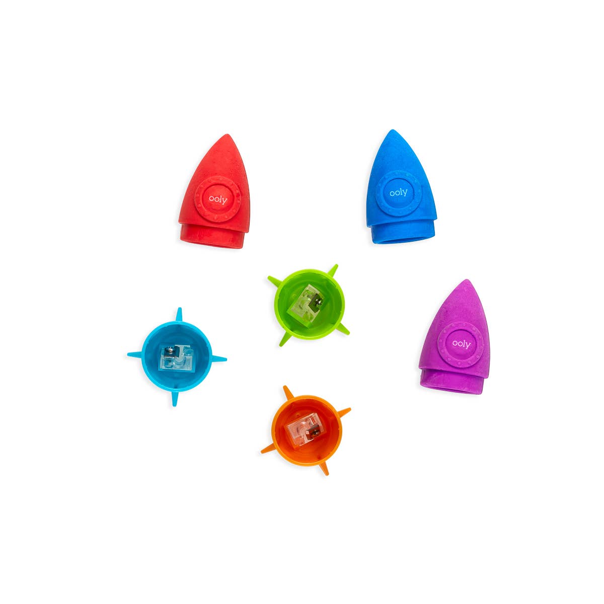 Ooly Blast Off Eraser & Pencil Sharpener (3 Colorways)