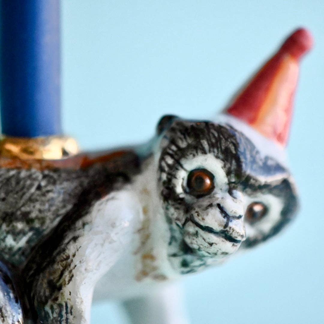 Cake Topper; Year of the Monkey By Camp Hollow (Hand-Painted Porcelain)