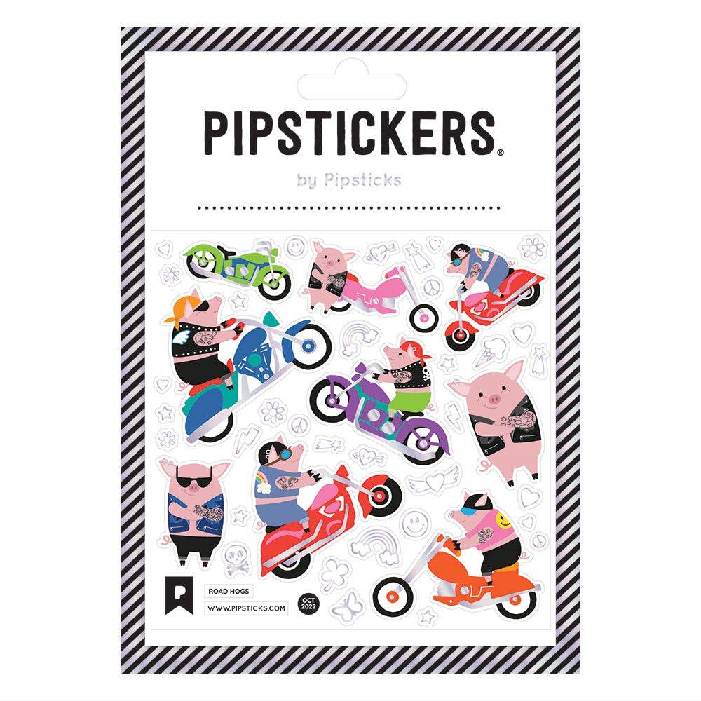 Pipsticks Sticker Sheet; Road Hogs