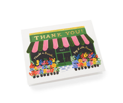 Rifle Paper Co. Thank You Card; Flower Shop