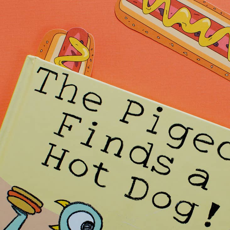 Die Cut Bookmark; Hot Dog By Humdrum Paper