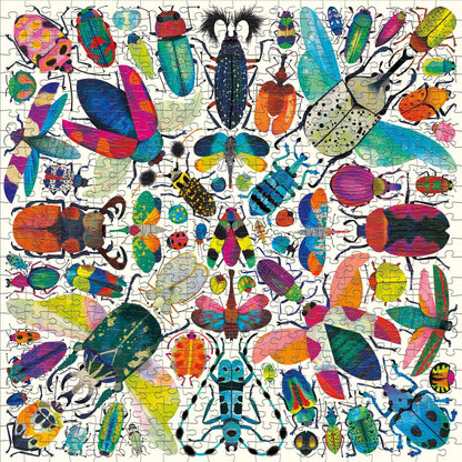 500 Piece Jigsaw Puzzle; Kaleido-Beetles