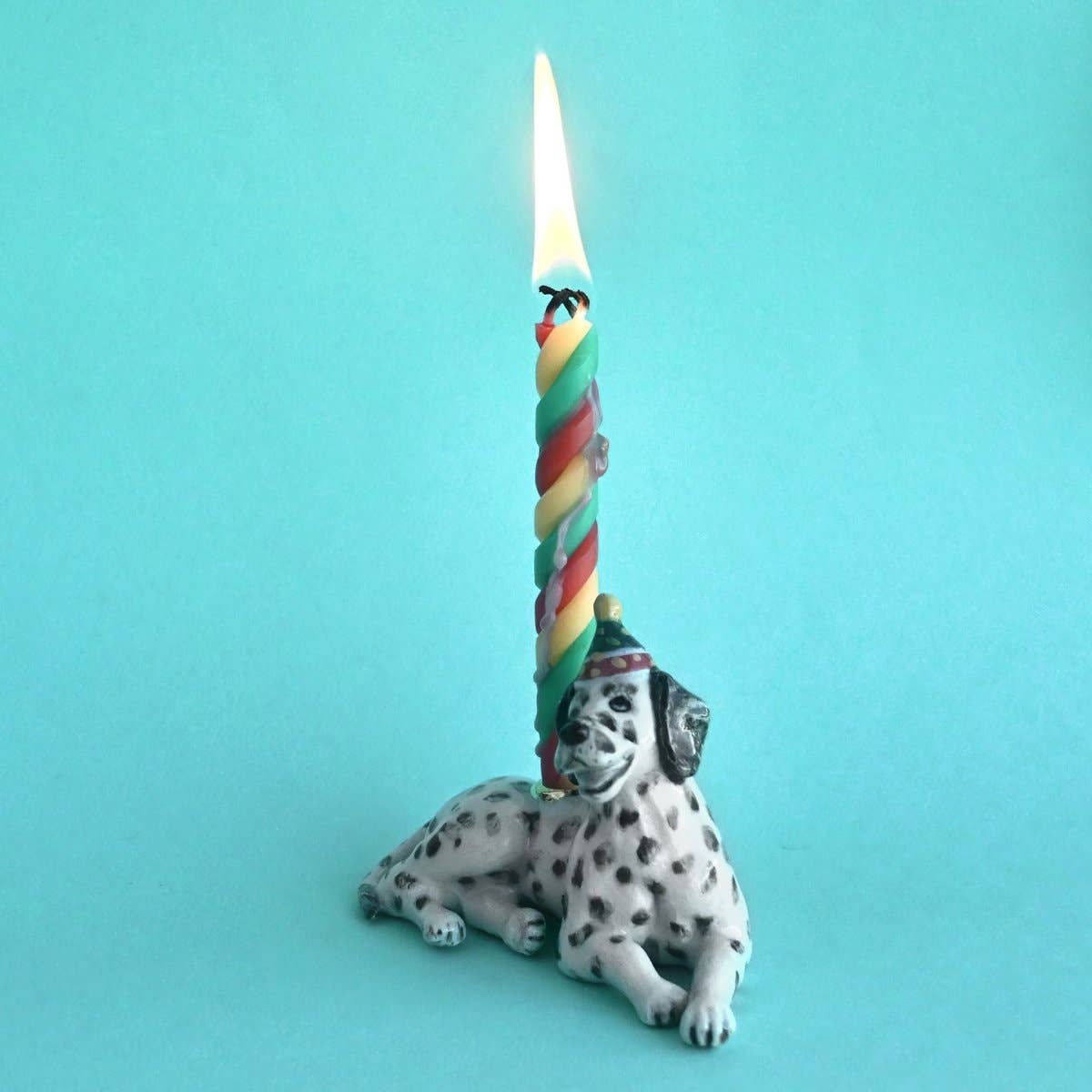 Camp Hollow Cake Topper; Dalmatian (Hand-Painted Porcelain)