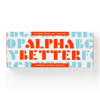 Stamp Set; Alpha Better Stamp Set