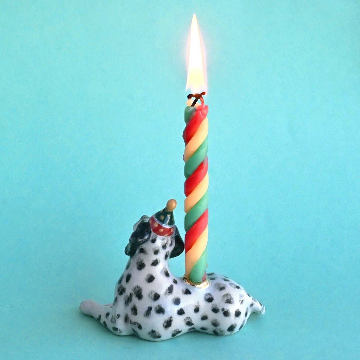 Camp Hollow Cake Topper; Dalmatian (Hand-Painted Porcelain)