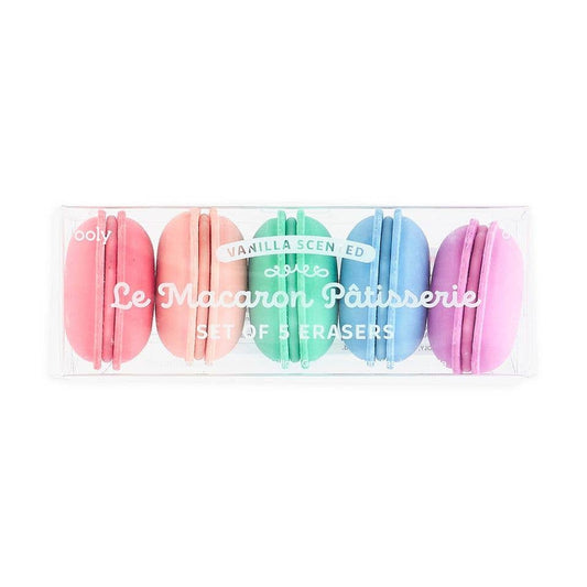 Ooly Scented Erasers; Le Macaron Patisserie (Set of 5)