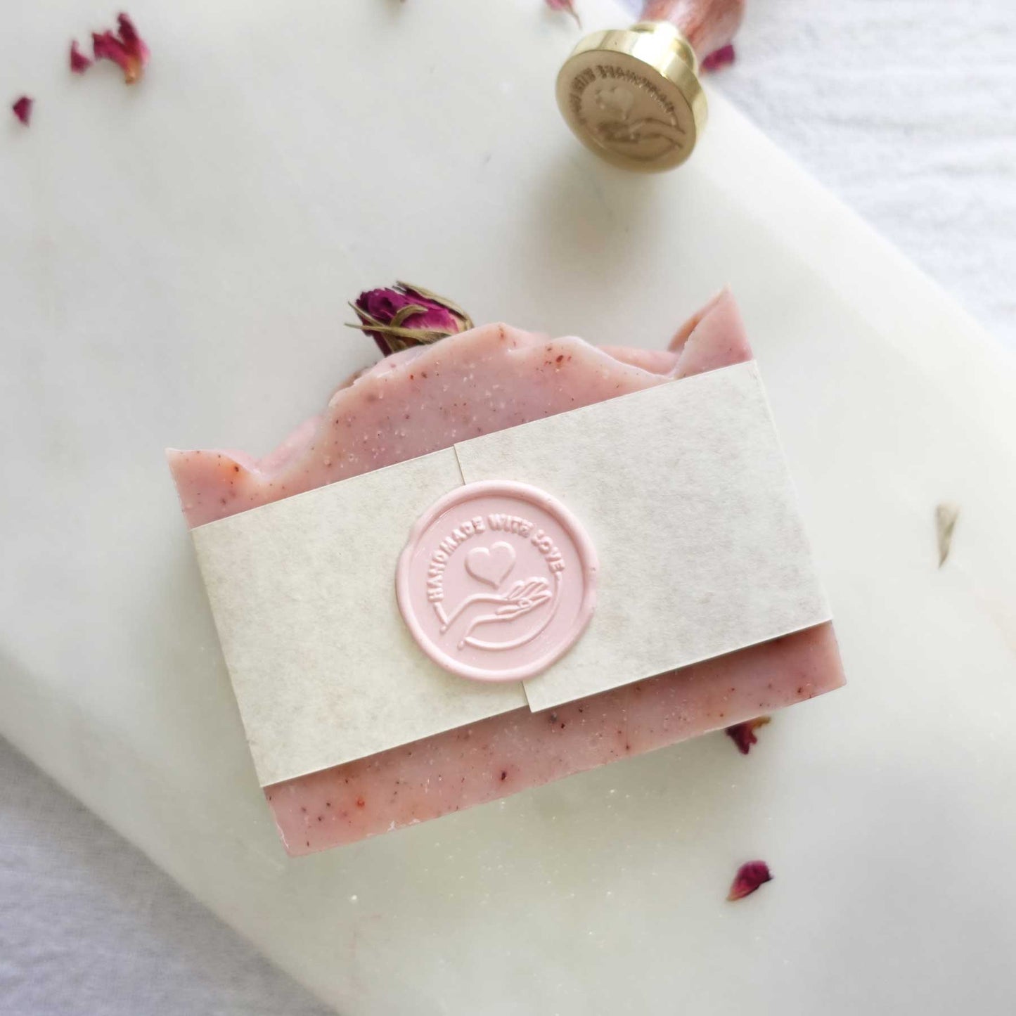 Wax Seal Stamp; Handmade With Love