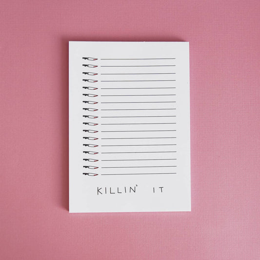 Notepad; Killin' It By Humdrum Paper (50 Pages)