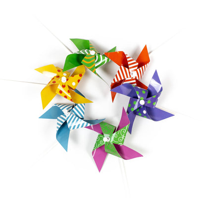 Big Wheel Pinwheels; 6 Colors