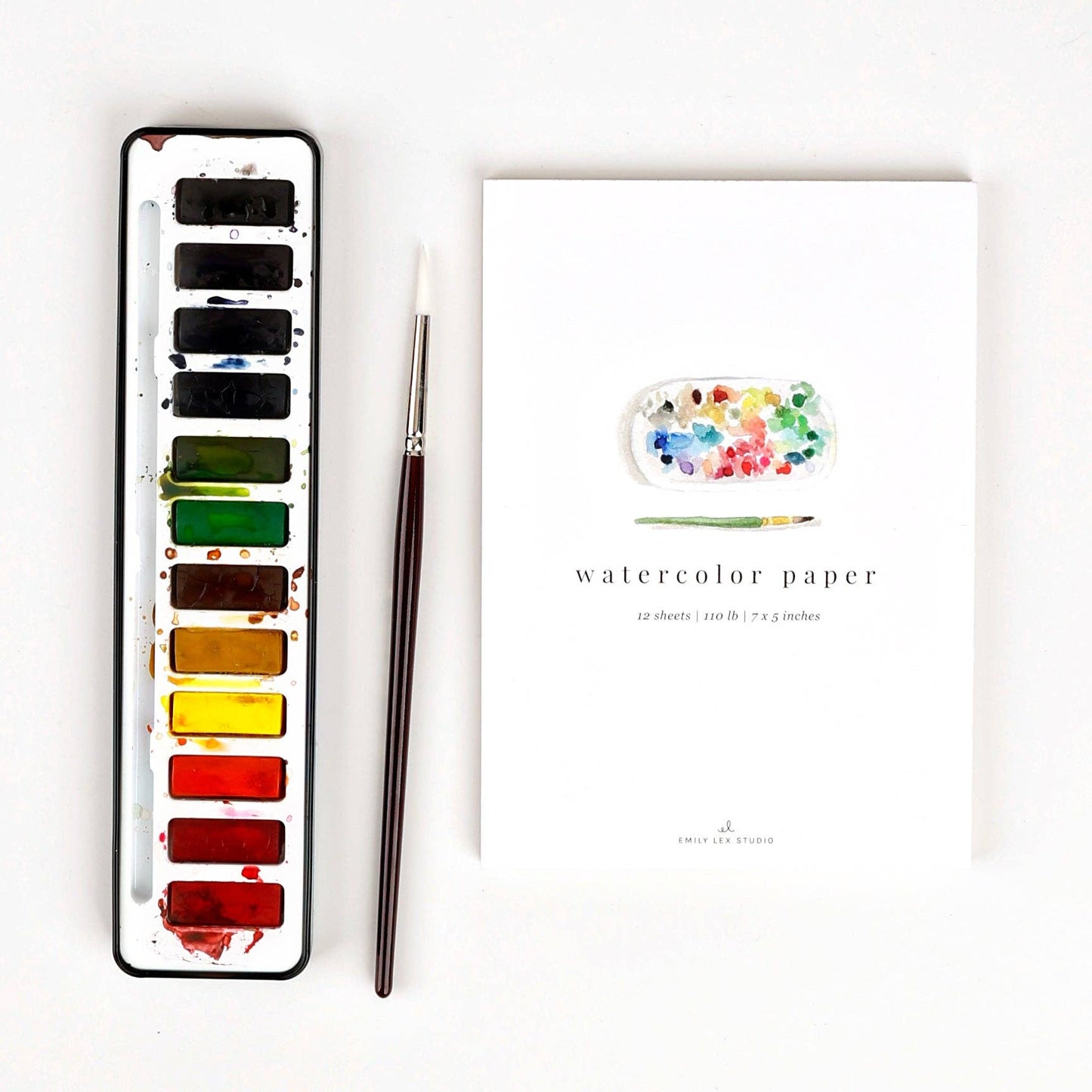 Watercolor paper (Cold Press Paper) By Emily Lex Studio