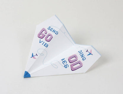 Greeting Card; Paper Airplane (Pop-Up Card)