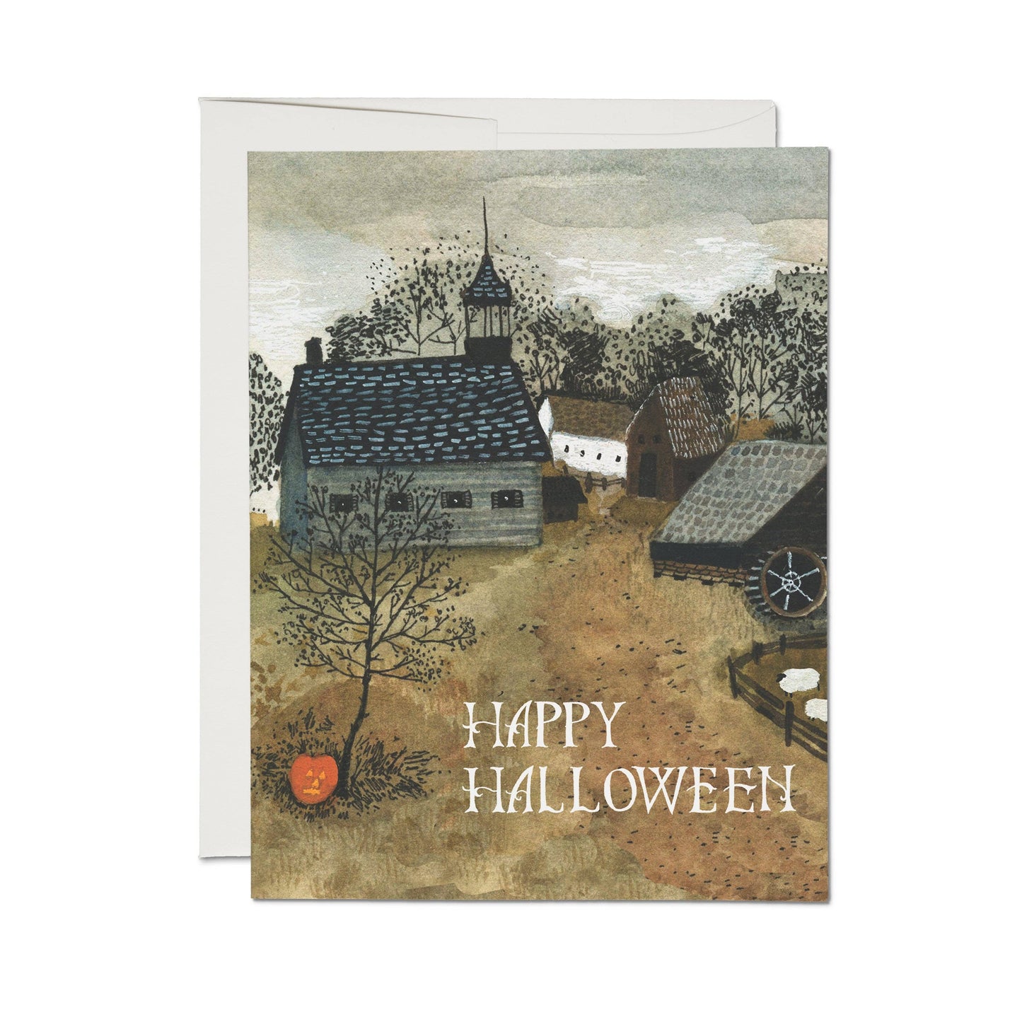 Halloween Card; Sleepy Hollow