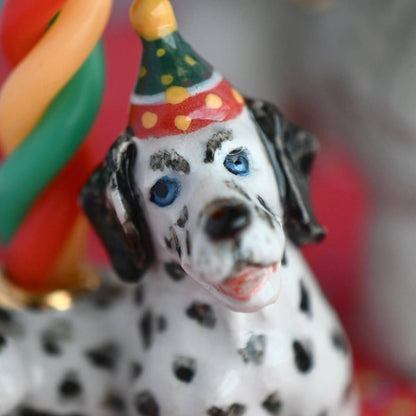 Camp Hollow Cake Topper; Dalmatian (Hand-Painted Porcelain)