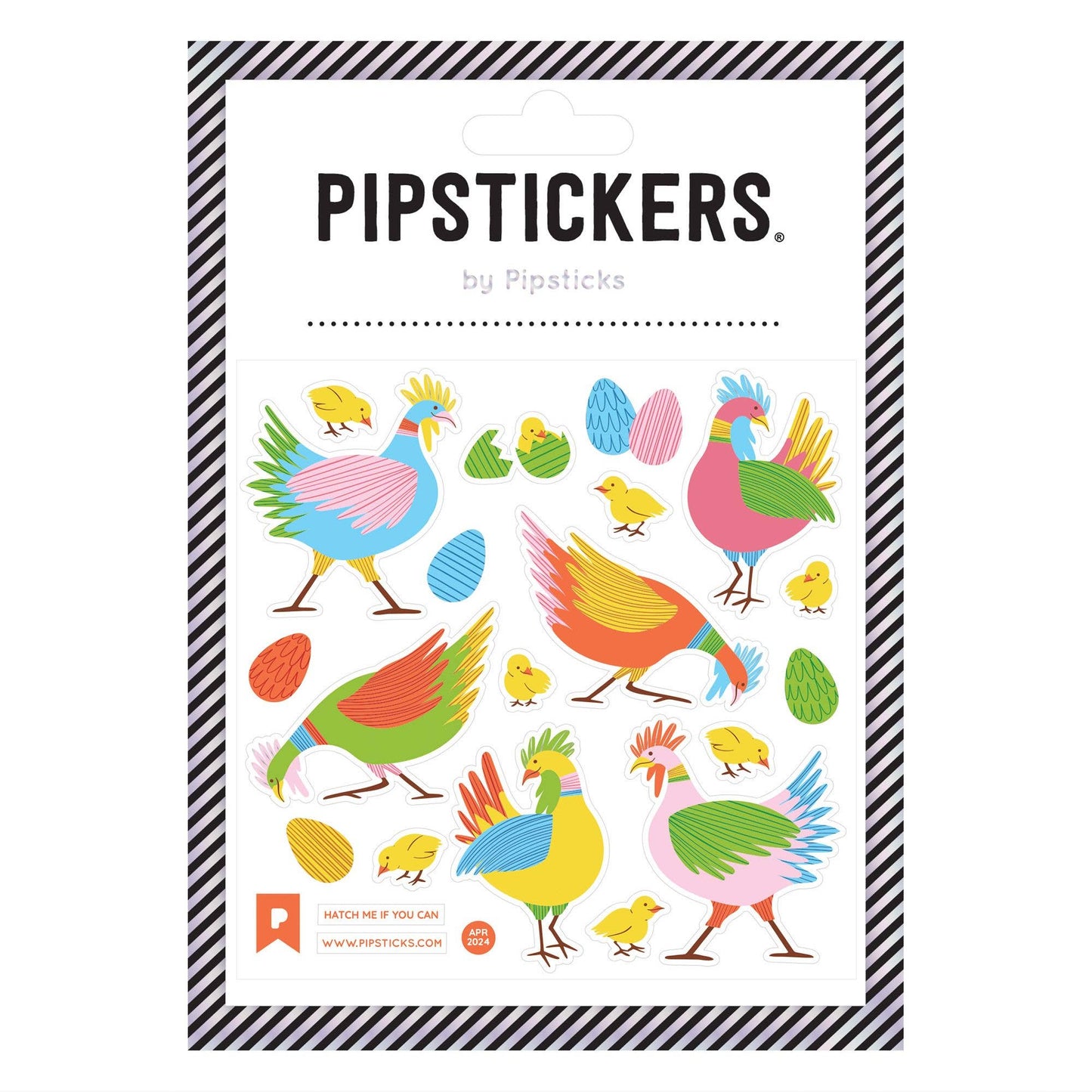 Pipsticks Sticker Sheet; Hatch Me If You Can