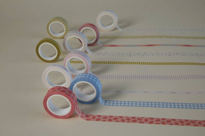 Washi Tape Set; Travel (Set Of 3)