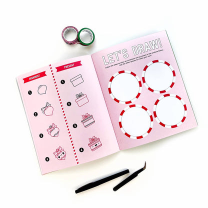 Pipsticks Sticker Book; Draw-Along Christmas (Over 400 Stickers)