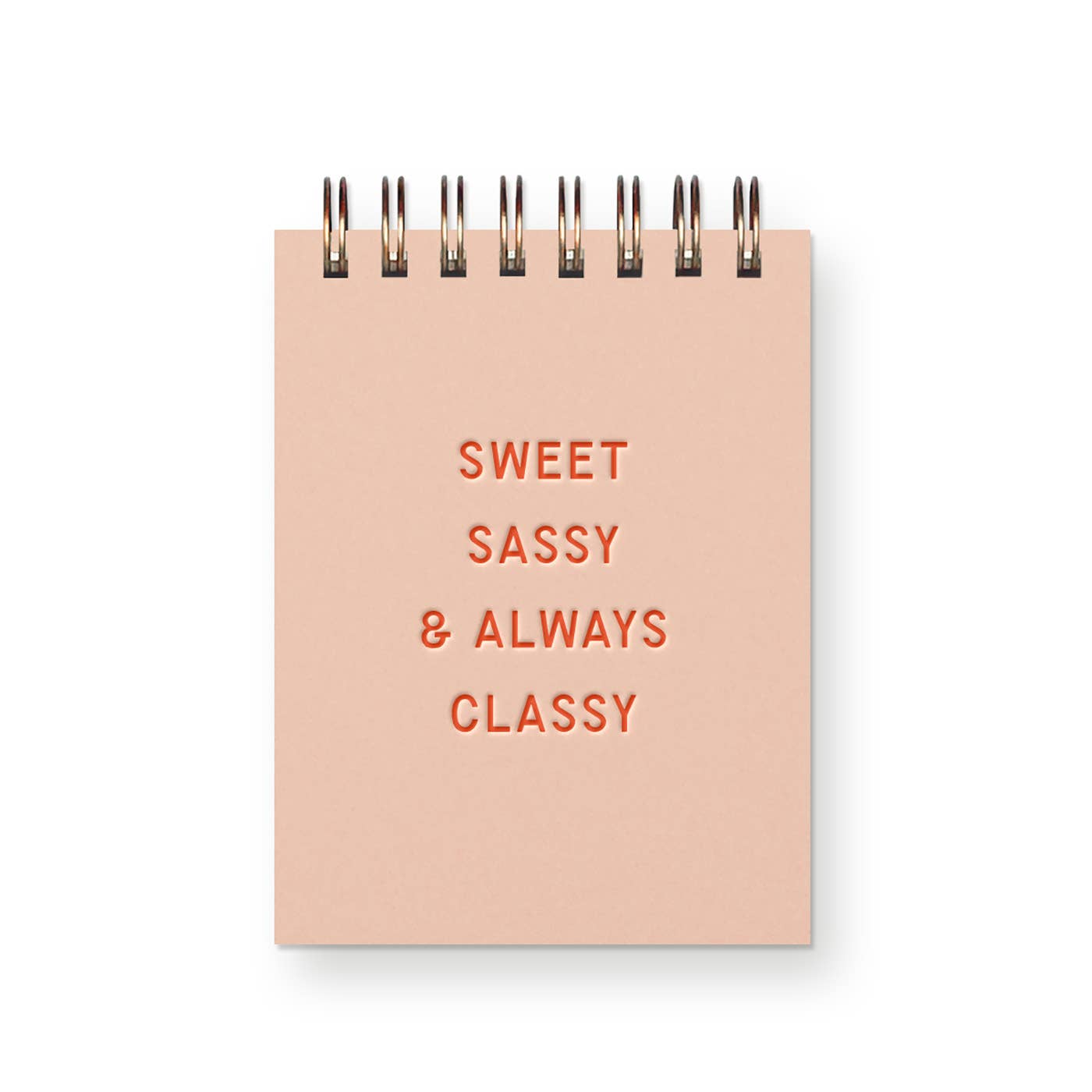 Mini Jotter Notebook; Sweet Sassy Classy