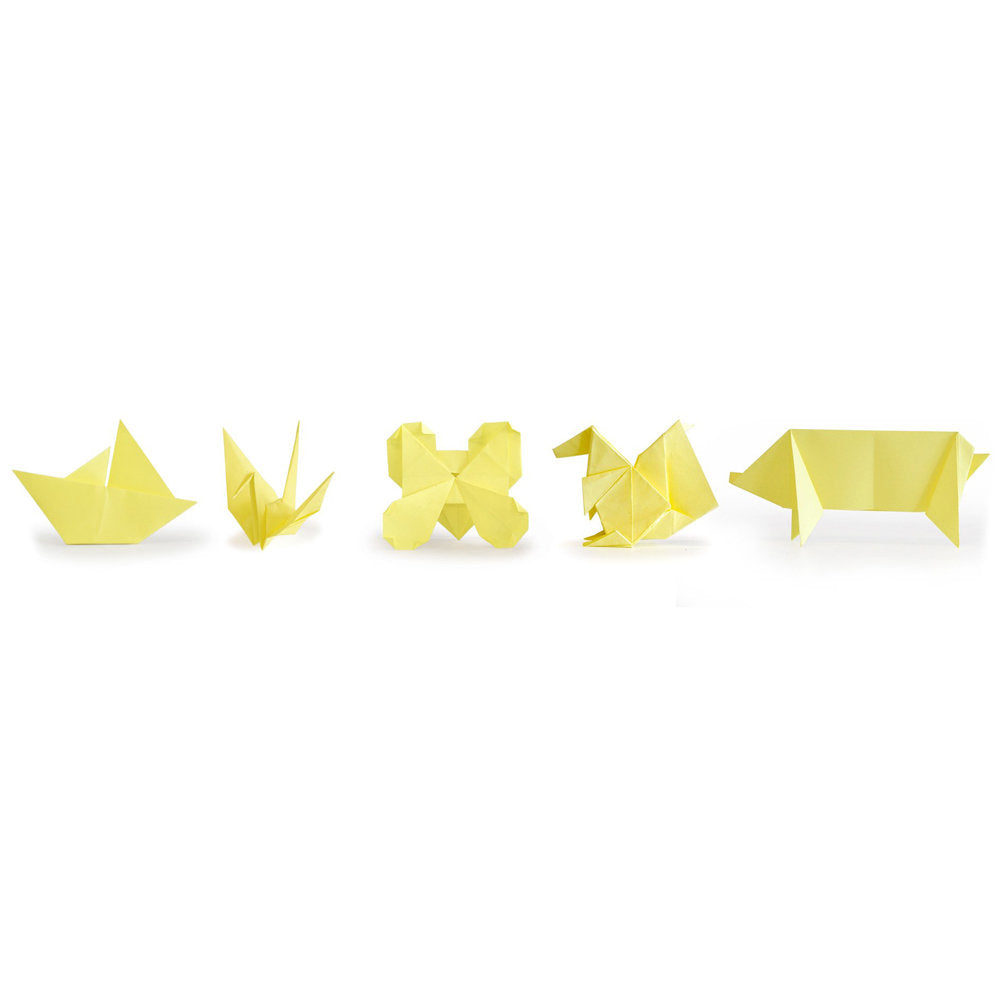 Origami Sticky Notes; 10 Different Shapes, 100 Sticky Notes