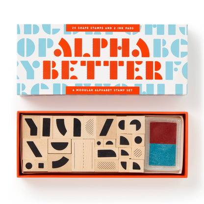 Stamp Set; Alpha Better Stamp Set