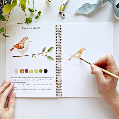 Watercolor Workbook; Animals By Emily Lex Studio