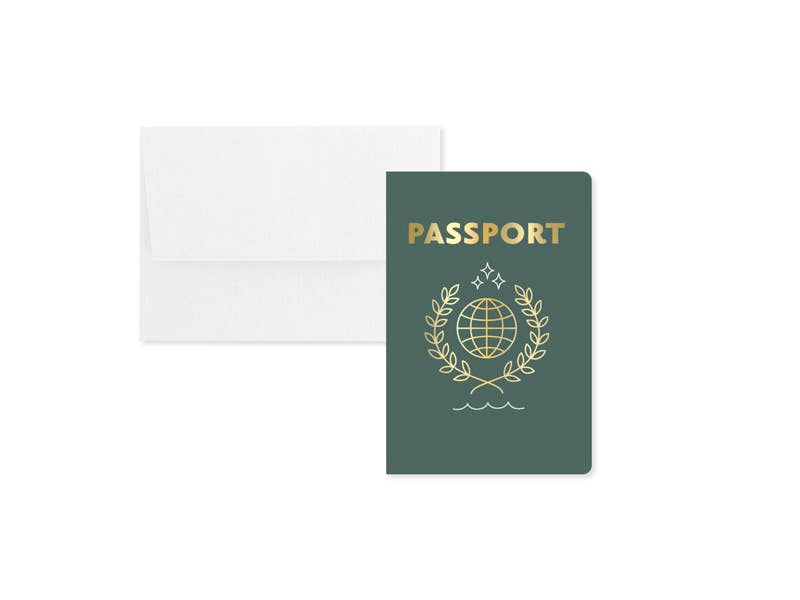 Greeting Card; Passport (Pop-Up Card)
