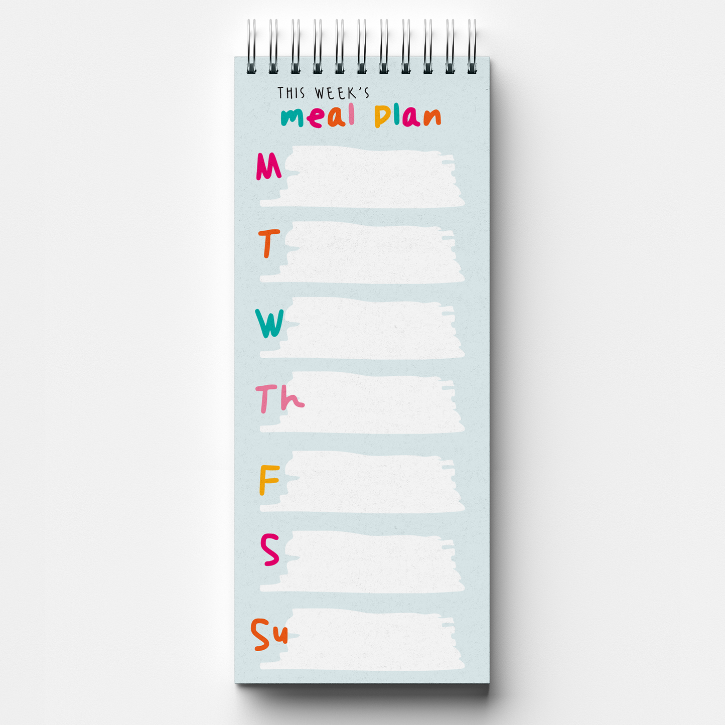 Weekly Meal Plan Jotter (30 Pages)