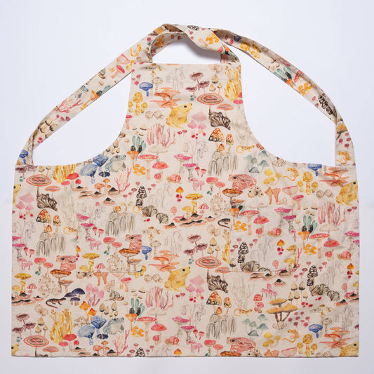 Smock Apron; Mushroom Magic