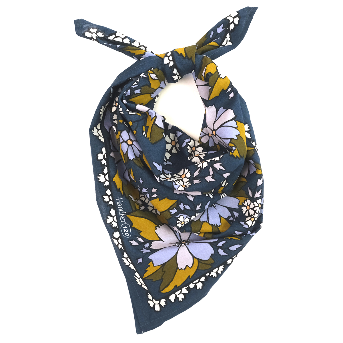 Bandana; No. 129 Chicory (100% Cotton)