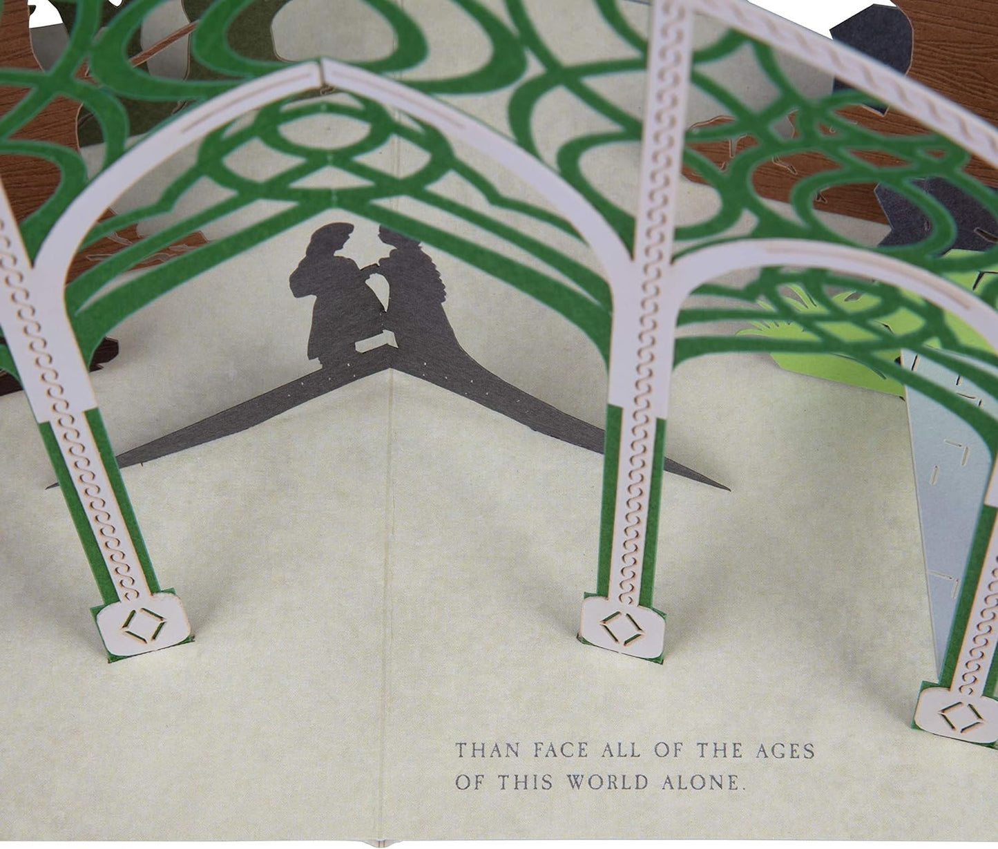 Pop-Up Card; Lord of the Rings: Rivendell Signature (Italian Paper)