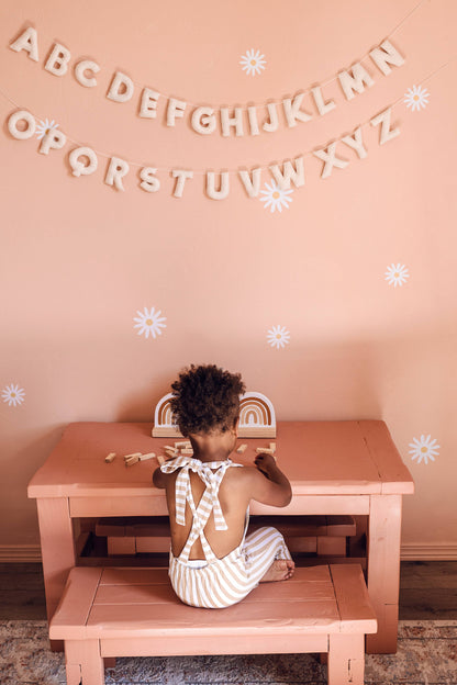 Felt Alphabet Garland: Whimsy (Handcrafted)