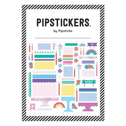 Pipsticks Sticker Sheet; Make A Cake